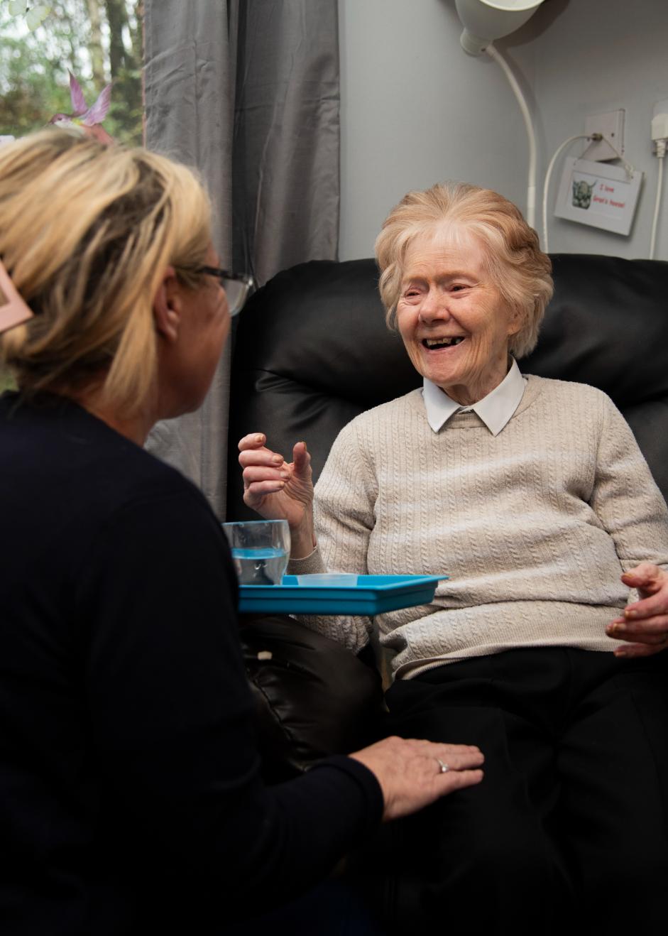 Resident at Campsie View Care Home
